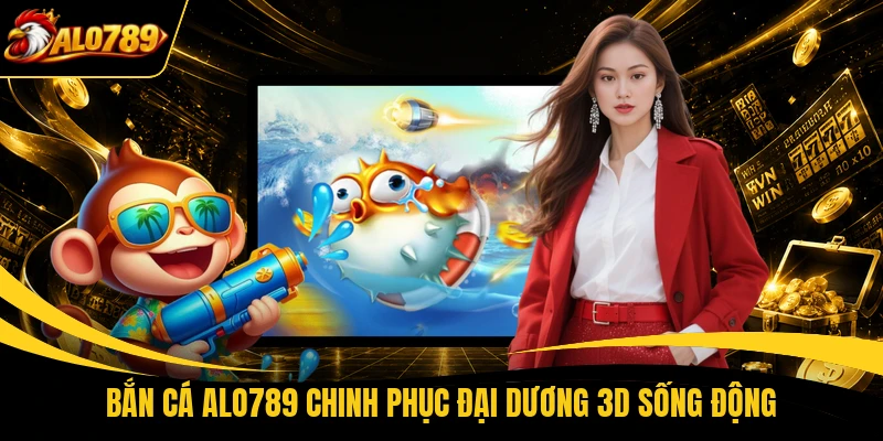 Bắn cá ALO789 chinh phục đại dương 3D sống động